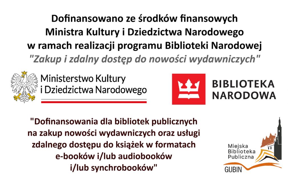 Dofinansowanie" Zakup i zdalny dostęp do nowości wydawniczych"