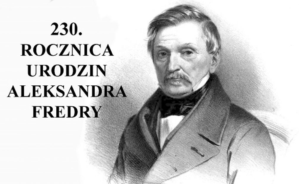 230 rocznica urodzin Aleksandra Fredry