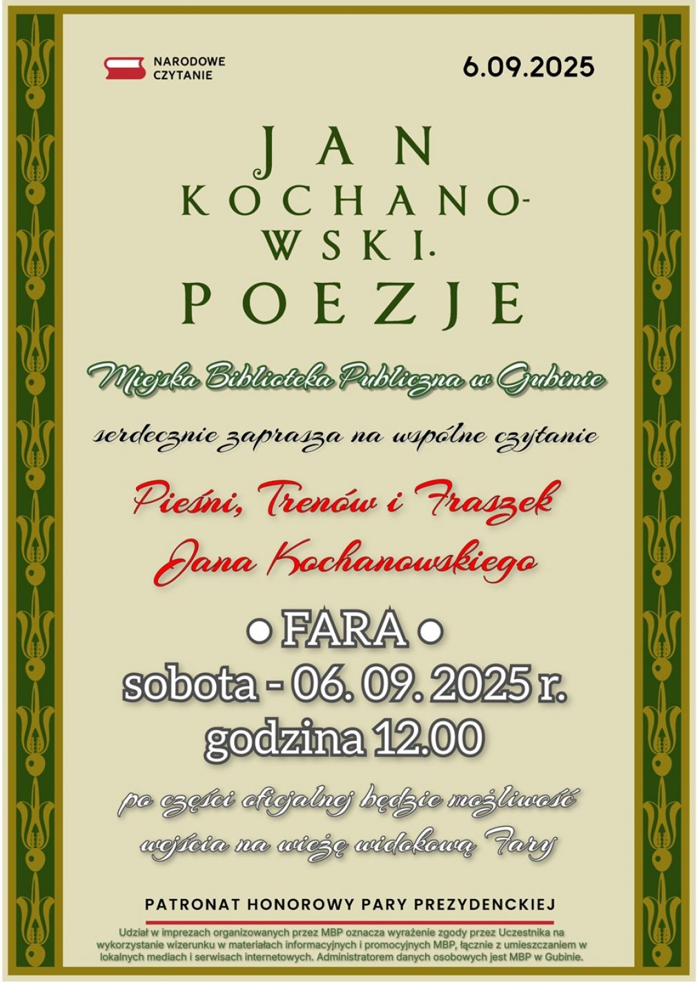 Narodowe Czytanie 2025