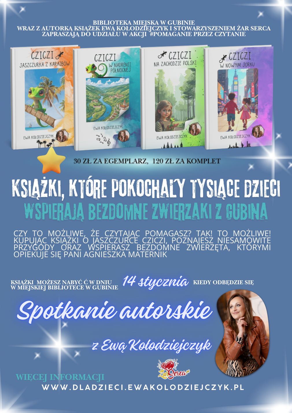 Spotkanie autorskie z Ewą Kołodziejczyk