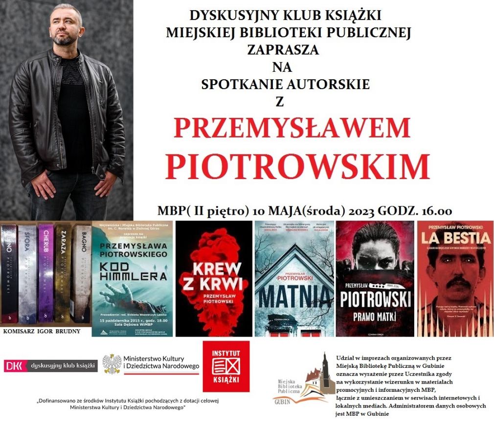 Spotkanie autorskie z Przemysławem Piotrowskim