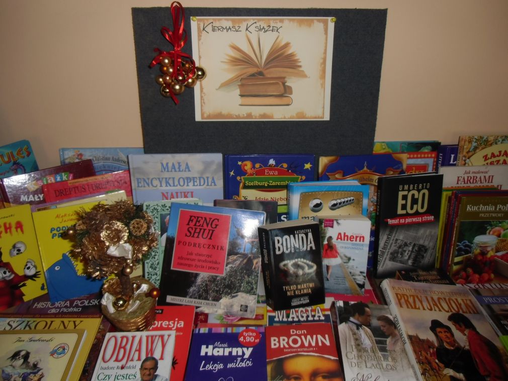Świąteczny kiermasz książek