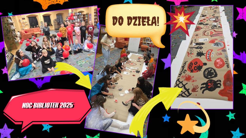 Noc Bibliotek. DO DZIEŁA!