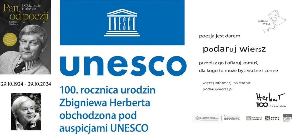 100-lecie urodzin Zbigniewa Herberta