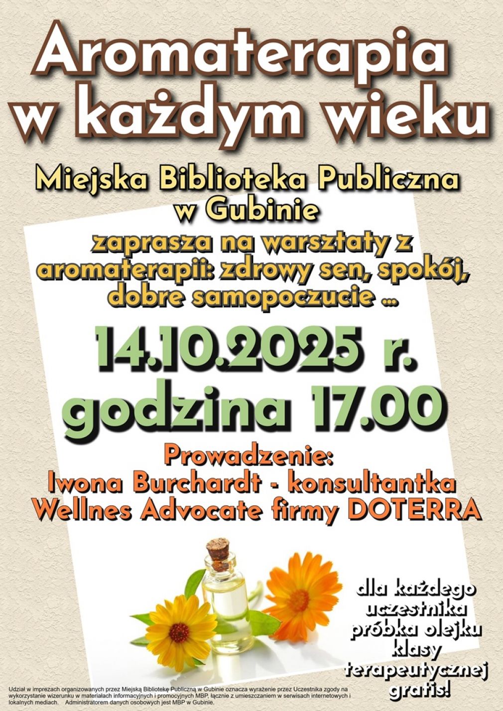 Warsztaty z aromaterapii