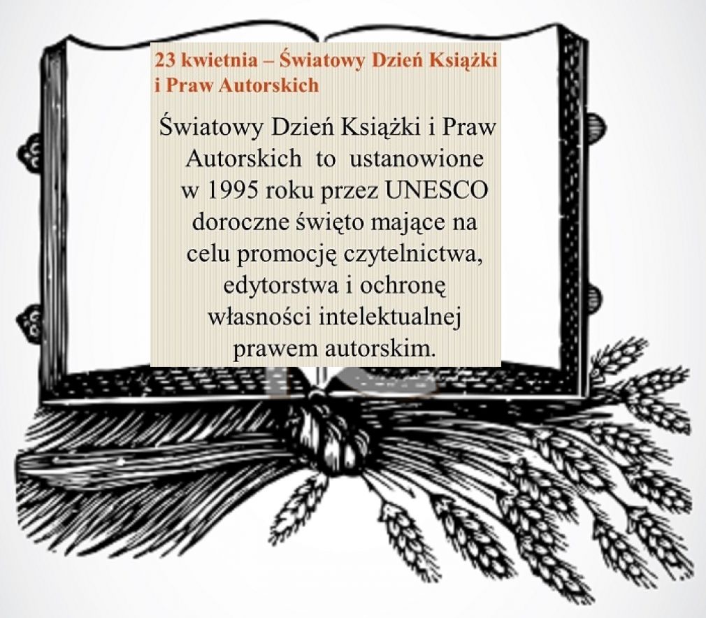Światowy Dzień Książki i Praw Autorskich