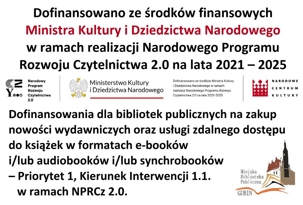 Dotacja z Ministerstwa Kultury i Dziedzictwa Narodowego