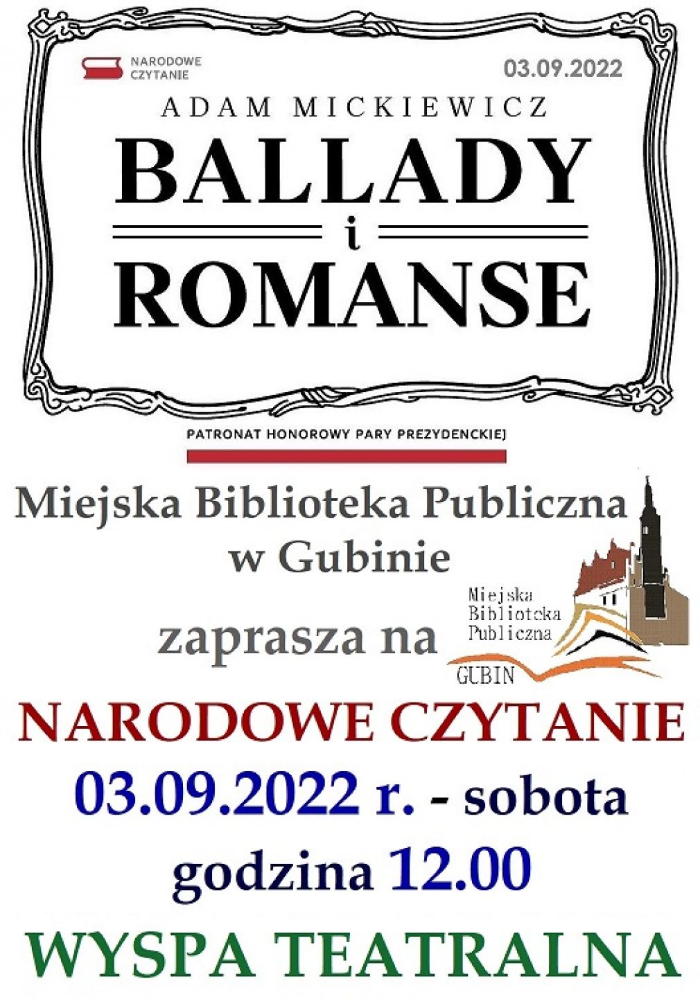 Narodowe Czytanie 2022