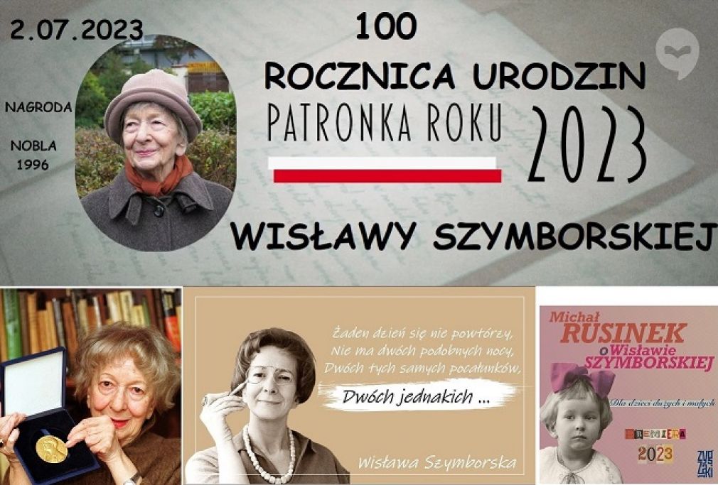 100 rocznica urodzin Wisławy Szymborskiej