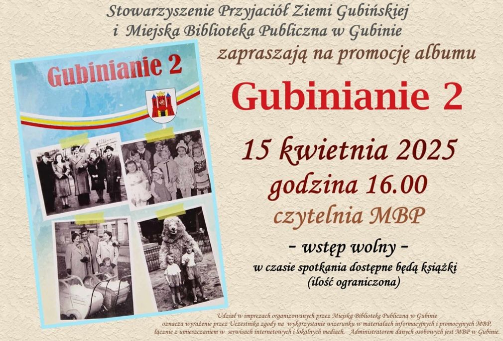 "Gubinianie 2" promocja albumu