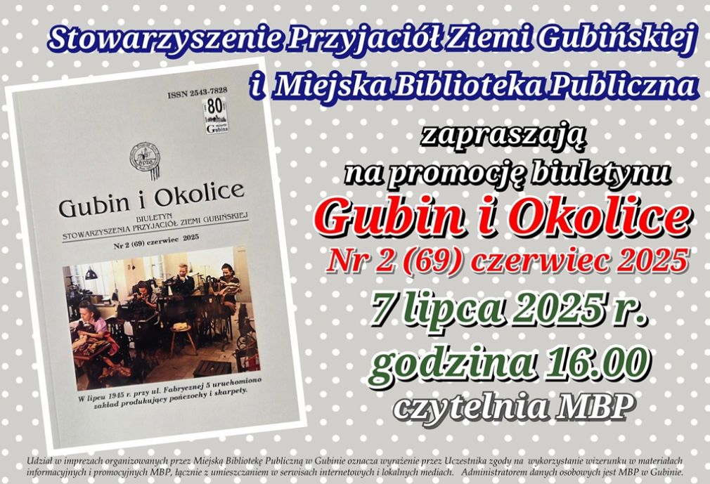 Promocja Biuletynu "Gubin i Okolice" 2/2025