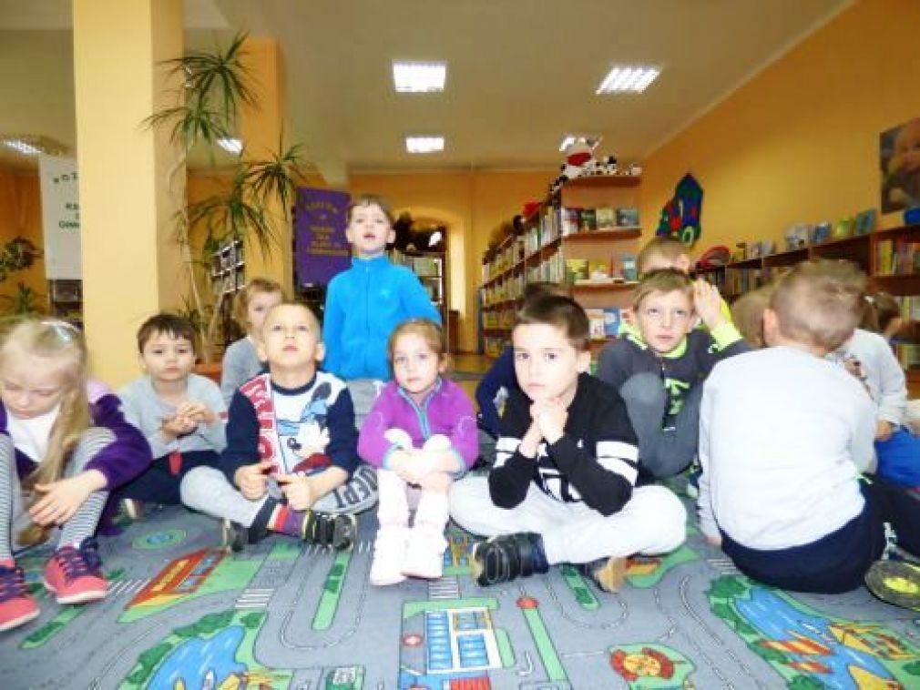 Pięciolatki z Przedszkola nr 1