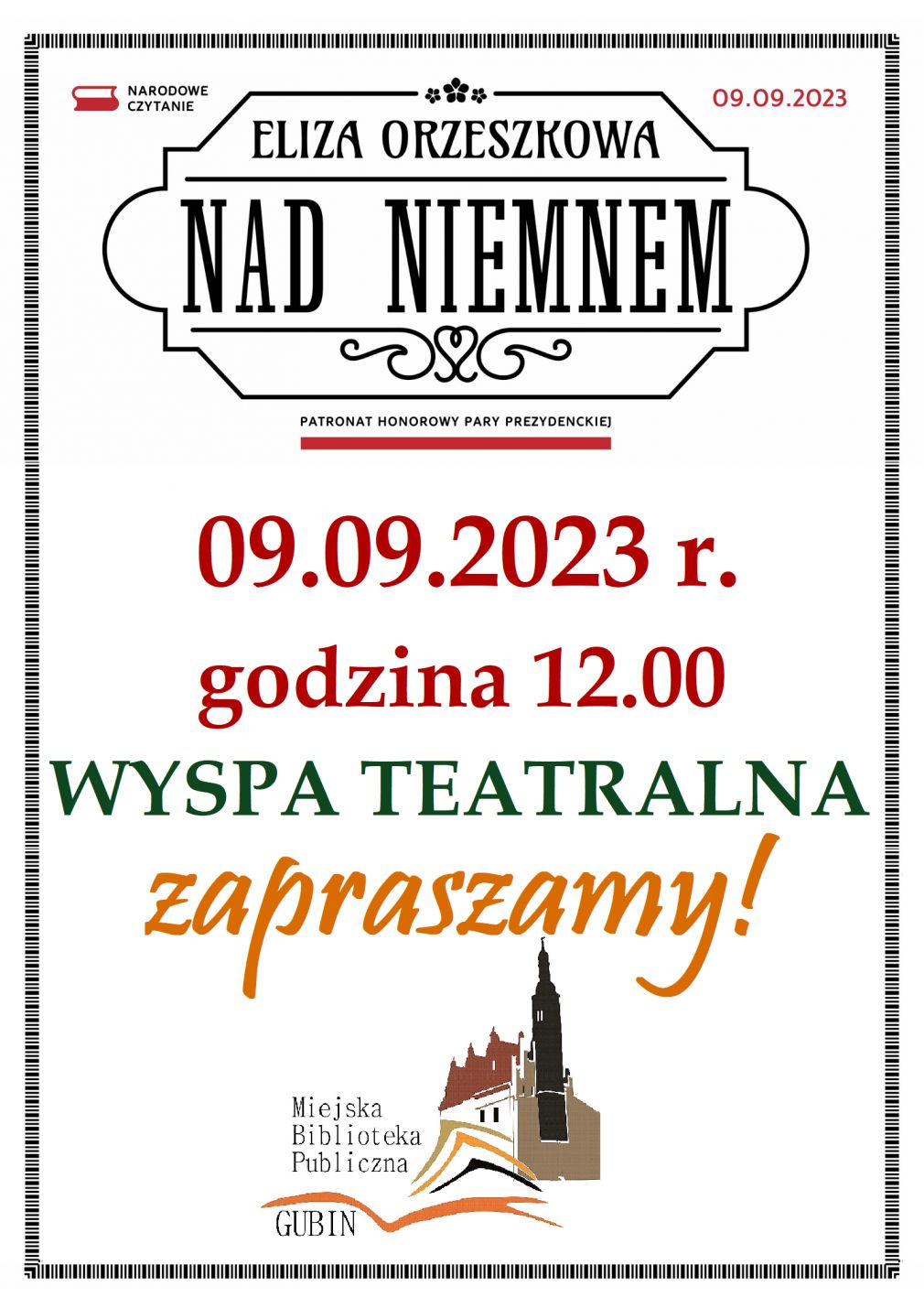 Narodowe Czytanie 2023