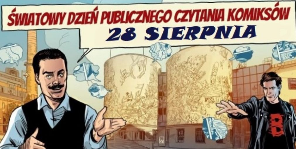 28.08 - Światowy Dzień Publicznego Czytania Komiksów