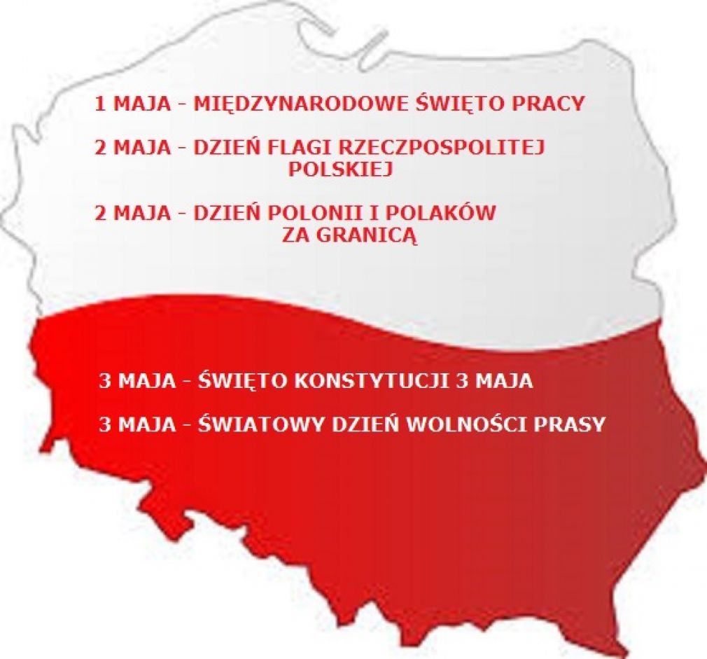 MAJOWE ŚWIĘTA