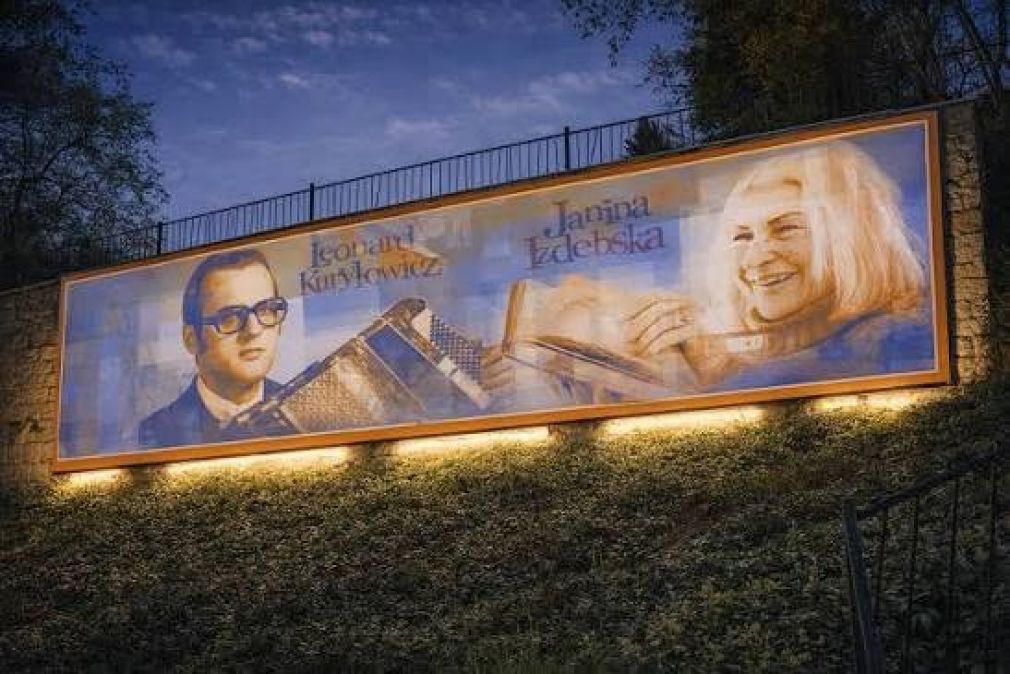 Mural - "Kaśka" Janina Izdebska/Leonard Kuryłowicz